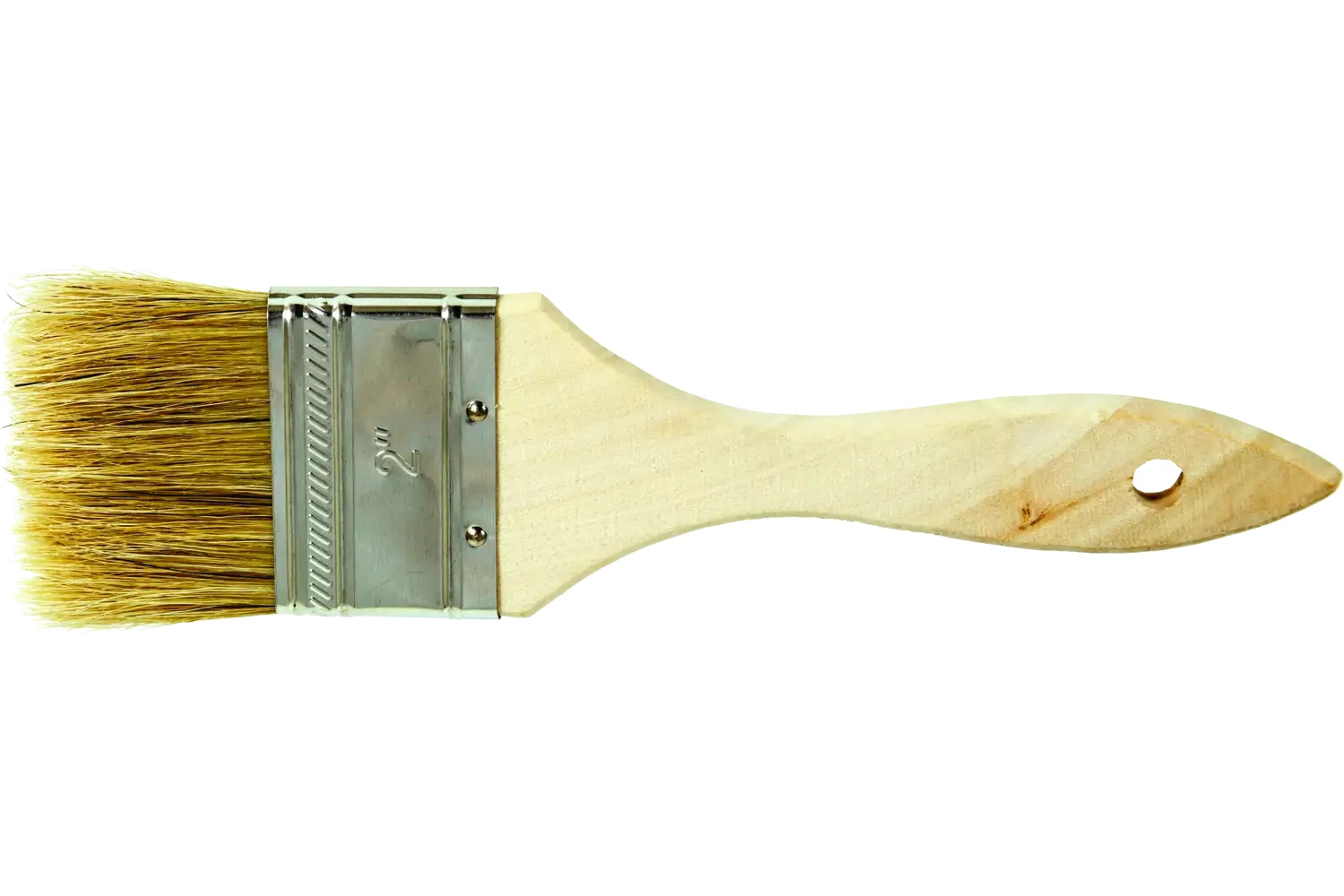 Picture of Pferd Chip Brush 2" Width White Bristle 1-3/4" Trim Wooden Handle